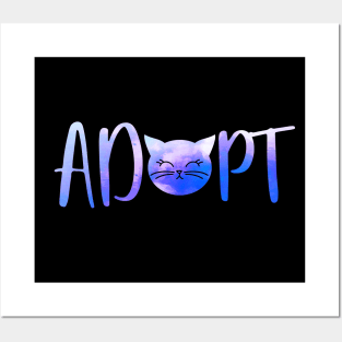Adopt Cats Posters and Art